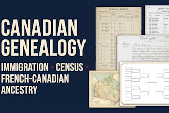 research canada immigration, census records, french to canadian ancestry
