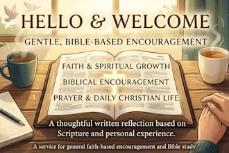 offer christian support and biblical encouragement