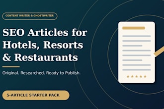 write blogs, articles, social media content, website content
