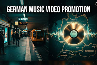 push your music video to german youtube deutschrap and schlager fans
