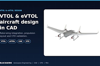 design your vtol or evtol aircraft in cad with cfd