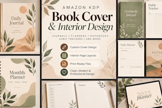 design planners and journals for amazon KDP