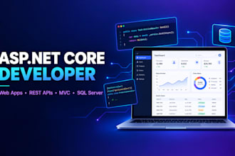 build asp dot net core web apps web apis and mvc websites