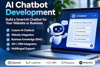 build an ai chatbot for your website and business
