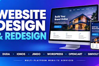 design jimdo website redesign jimdo website design tilda duda strikingly ionos
