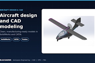 do aircraft design and cad modeling in solidworks and catia