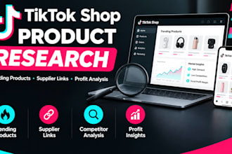 research trending tiktok shop products for dropshipping