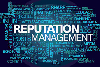 fix your bad online reputation and perfectly manage your social reputation