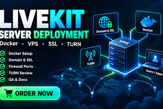 deploy and configure your self hosted livekit server