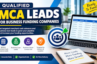generate qualified mca leads for business funding companies