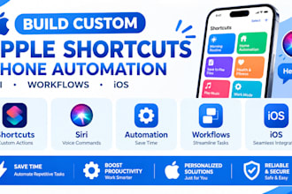 build custom apple shortcuts iphone automation siri workflows ios