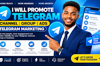 promote telegram channel telegram group telegram marketing telegram ads