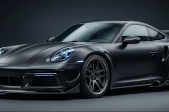 create realistic 3d car renders and automotive visualization