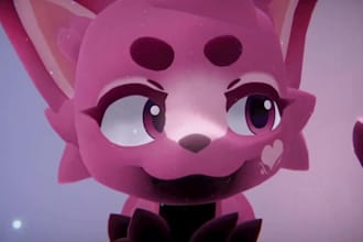 custom furry avatar with facial tracking furry oc anime character model vtuber