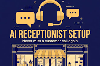 set up an ai receptionist and lead follow up for your business