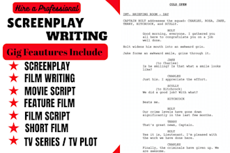 write movie script, screenplay writing, movie script writing, screenwriting