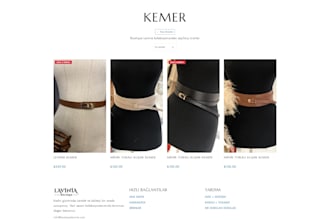 design and develop an e commerce website for your business