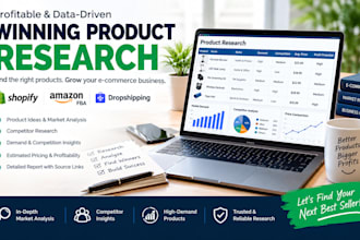 research winning products for shopify, and dropshipping