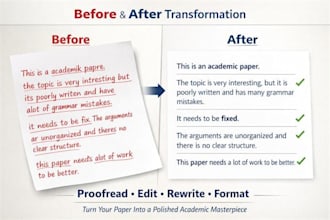 proofread and correct german and english texts