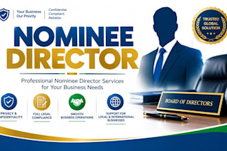 provide a professional nominee director service for your company