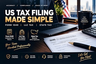 file US tax returns form 1040, llc and state taxes