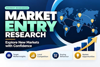 do market research and market entry analysis for business expansion