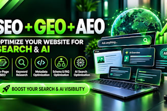 optimize your website for SEO GEO and aeo