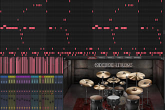 modern metal drum programming
