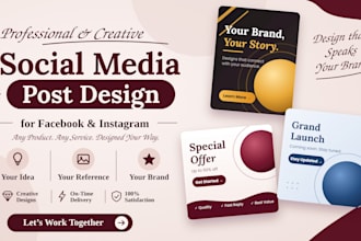 design social media posts
