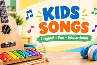 create original children songs nursery rhymes and kids music