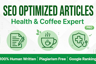 write SEO medical health and nutrition articles
