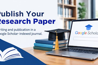 write and publish paper in a google scholar indexed journal