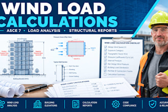 wind load calculations for buildings and structural design analysis and codes
