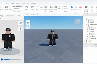 create ugc bundle , 3d character and accessories