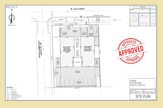 draw site plan for city permit