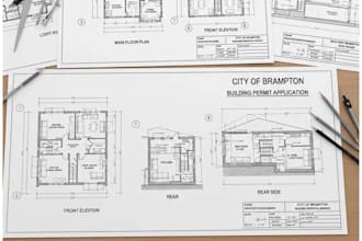 create deck permit drawings, framing plans and permit blueprints
