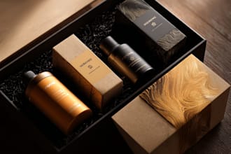 create custom soap packaging and label design