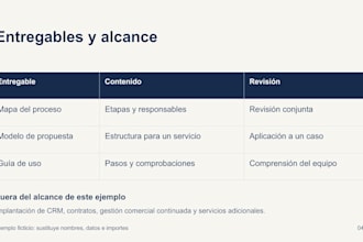 customize up to 8 canva slides for your business in spanish