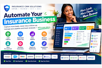 build insurance CRM lead capture, automated follow up, pipeline renewal tracking