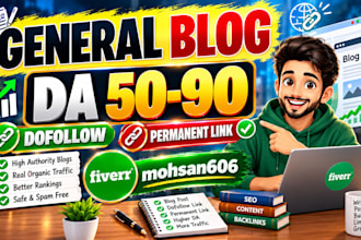 publish article on high quality general blog