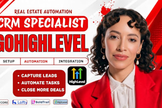 automate real estate crm workflows with gohighlevel, kvcore, lofty or rei reply