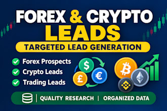 do forex leads, crypto leads