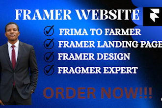 framer website, figma to framer, framer landing page, framer expert
