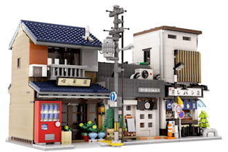 design a custom lego house, building or diorama moc with instructions