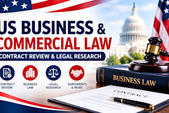 provide US business and commercial legal advice
