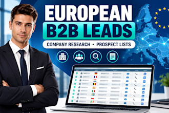 do european b2b lead generation cold email list building contact form marketing
