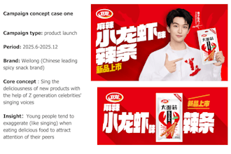 help brand design product launch creative based on chinese market insight