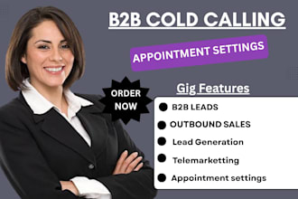 db2b, b2c cold calls, telemarketing and set appointments