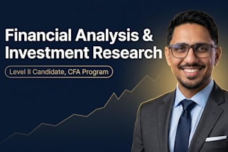 do financial analysis and investment research reports on stocks and markets