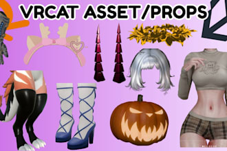 fix , rig, and upload custom vrchat asset, avatar fitting, vrchat outfit